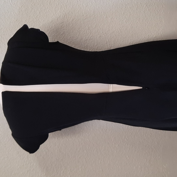 Foxidox Black Imbroidered Cup Sleeves L Dress - Picture 8 of 10